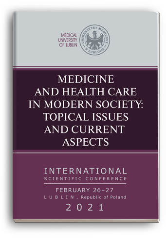 Cover for MEDICINE AND HEALTH CARE IN MODERN SOCIETY: TOPICAL ISSUES AND CURRENT ASPECTS