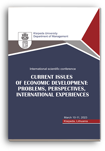 Cover for CURRENT ISSUES OF ECONOMIC DEVELOPMENT: PROBLEMS, PERSPECTIVES, INTERNATIONAL EXPERIENCES