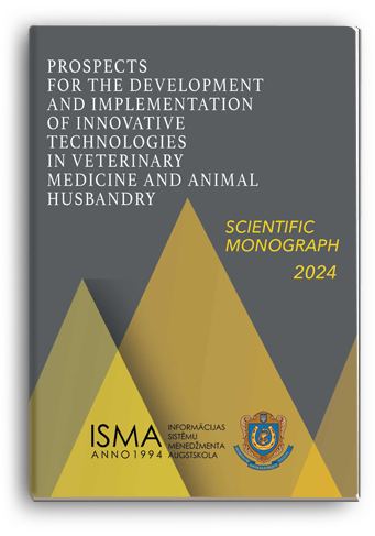 Cover for PROSPECTS FOR THE DEVELOPMENT AND IMPLEMENTATION OF INNOVATIVE TECHNOLOGIES IN VETERINARY MEDICINE AND ANIMAL HUSBANDRY