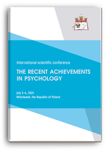 Cover for THE RECENT ACHIEVEMENTS IN PSYCHOLOGY