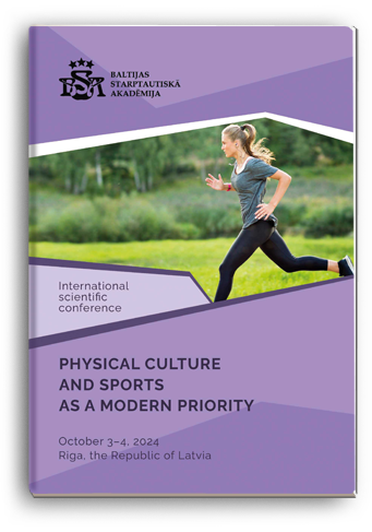 Cover for PHYSICAL CULTURE AND SPORTS AS A MODERN PRIORITY