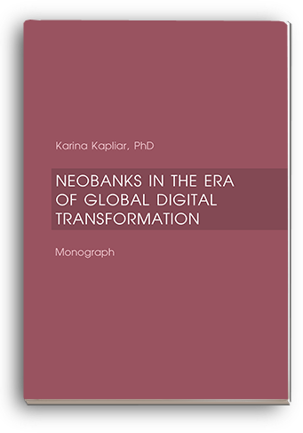 Cover for NEOBANKS IN THE ERA OF GLOBAL DIGITAL TRANSFORMATION: Scientific monograph