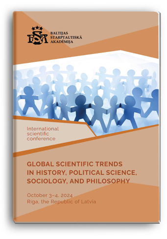 Cover for GLOBAL SCIENTIFIC TRENDS IN HISTORY, POLITICAL SCIENCE, SOCIOLOGY, AND PHILOSOPHY