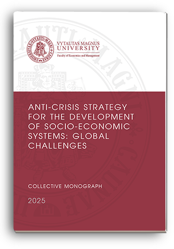 Cover for ANTI-CRISIS STRATEGY FOR THE DEVELOPMENT OF SOCIO-ECONOMIC SYSTEMS: GLOBAL CHALLENGES: Collective monograph