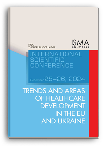 Cover for TRENDS AND AREAS OF HEALTHCARE DEVELOPMENT IN THE EU AND UKRAINE