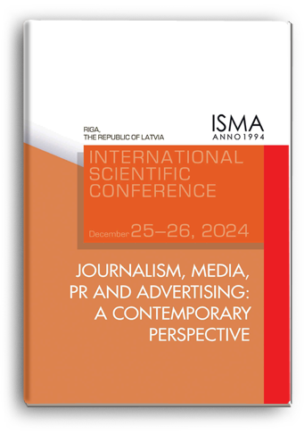 Cover for JOURNALISM, MEDIA, PR AND ADVERTISING: A CONTEMPORARY PERSPECTIVE