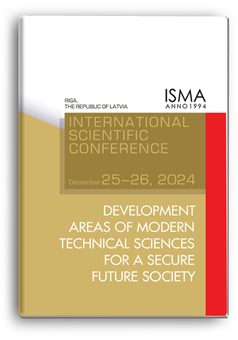 Cover for DEVELOPMENT AREAS OF MODERN TECHNICAL SCIENCES FOR A SECURE FUTURE SOCIETY