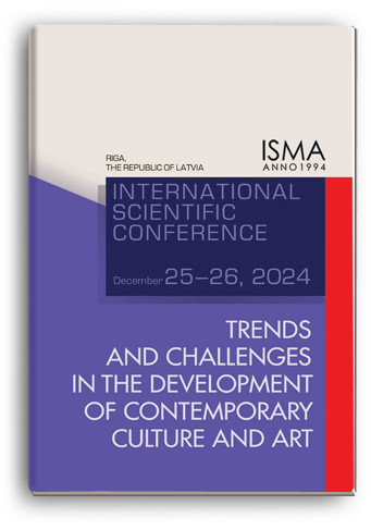 Cover for TRENDS AND CHALLENGES IN THE DEVELOPMENT OF CONTEMPORARY CULTURE AND ART