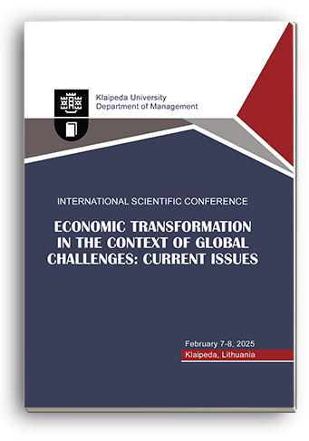 Cover for ECONOMIC TRANSFORMATION IN THE CONTEXT OF GLOBAL CHALLENGES: CURRENT ISSUES: International Scientific Conference
