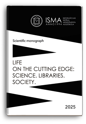 Cover for LIFE ON THE CUTTING EDGE: SCIENCE. LIBRARIES. SOCIETY