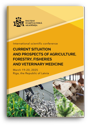 Cover for CURRENT SITUATION AND PROSPECTS  OF AGRICULTURE, FORESTRY, FISHERIES  AND VETERINARY MEDICINE