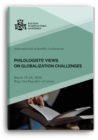 Cover for PHILOLOGISTS’ VIEWS ON GLOBALIZATION CHALLENGES
