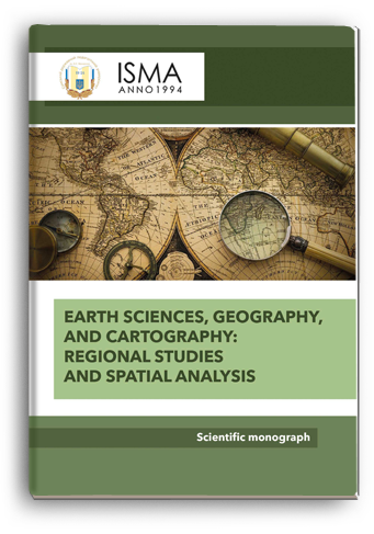 Cover for EARTH SCIENCES, GEOGRAPHY, AND CARTOGRAPHY: REGIONAL STUDIES AND SPATIAL ANALYSIS 
