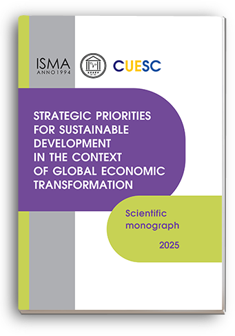 Cover for STRATEGIC PRIORITIES FOR SUSTAINABLE DEVELOPMENT IN THE CONTEXT OF GLOBAL ECONOMIC TRANSFORMATION: Scientific monograph
