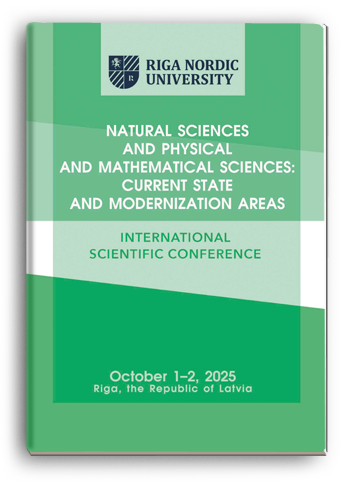 Cover for NATURAL SCIENCES AND PHYSICAL AND MATHEMATICAL SCIENCES: CURRENT STATE AND MODERNIZATION AREAS