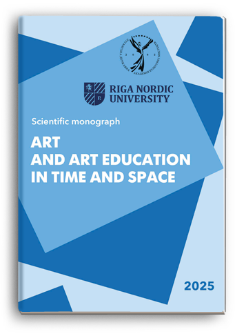 Cover for ART AND ART EDUCATION IN TIME AND SPACE