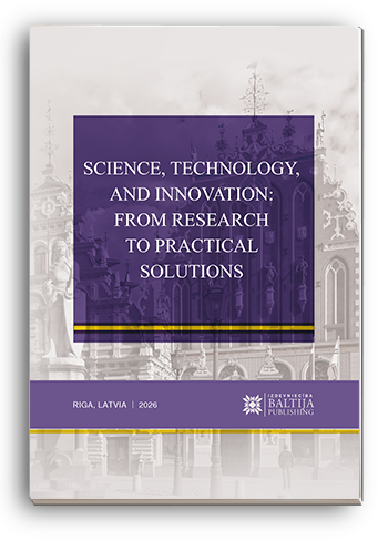 Cover for SCIENCE, TECHNOLOGY, AND INNOVATION: FROM RESEARCH TO PRACTICAL SOLUTIONS: Scientific monograph. Part 2