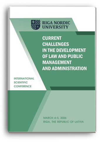 Cover for CURRENT CHALLENGES IN THE DEVELOPMENT OF LAW AND PUBLIC MANAGEMENT AND ADMINISTRATION