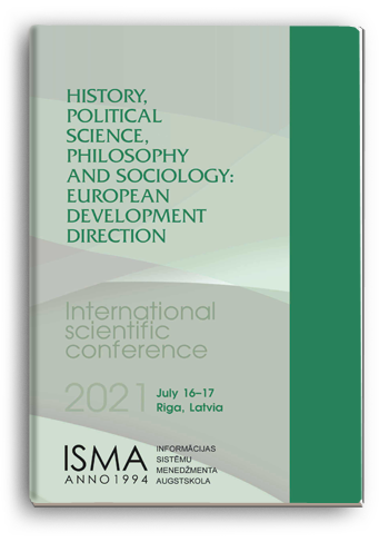 Cover for HISTORY, POLITICAL SCIENCE, PHILOSOPHY AND SOCIOLOGY: EUROPEAN DEVELOPMENT DIRECTION