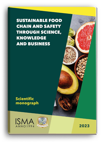 Cover for SUSTAINABLE FOOD CHAIN AND SAFETY THROUGH SCIENCE, KNOWLEDGE AND BUSINESS