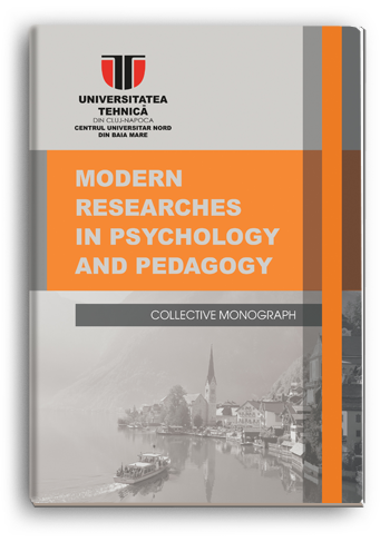 Cover for MODERN RESEARCHES IN PSYCHOLOGY AND PEDAGOGY
